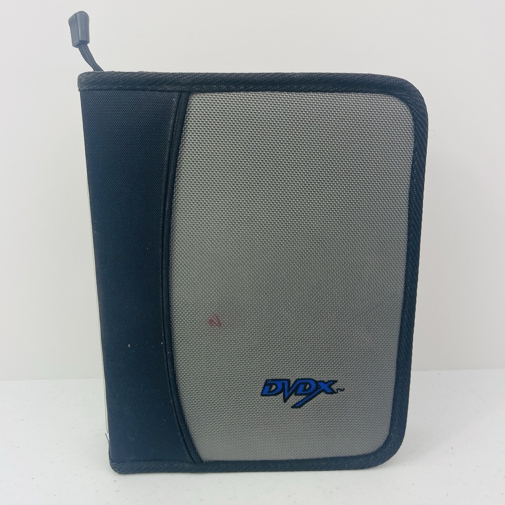 DVDx CD DVD Wallet Binder Book Sleeves Disc Storage Bag Carrying Case Box